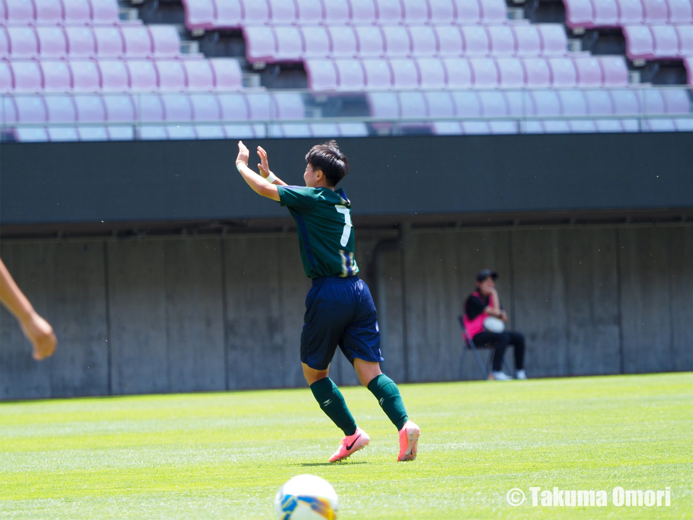 撮影日：2024年6月17日 
東北高校女子サッカー選手権 決勝