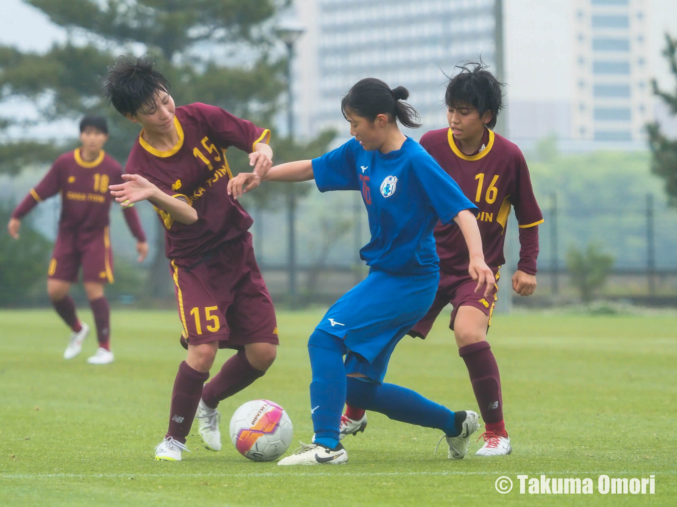 撮影日：2024年4月21日 
U18女子サッカーリーグ関西 第3節