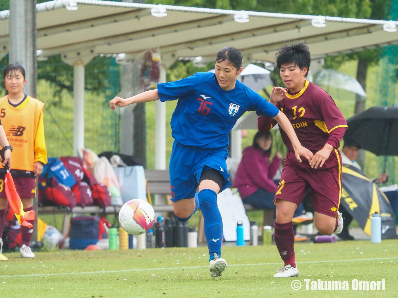 撮影日：2024年4月21日 
U18女子サッカーリーグ関西 第3節