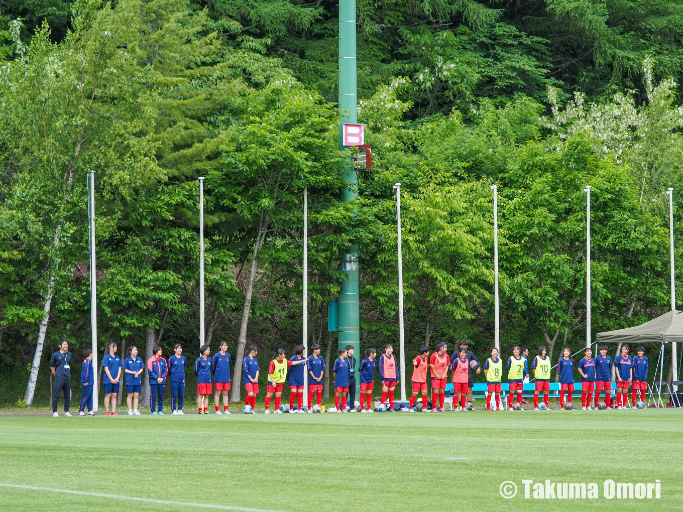 撮影日：2024年6月18日 
北海道高等学校総合体育大会