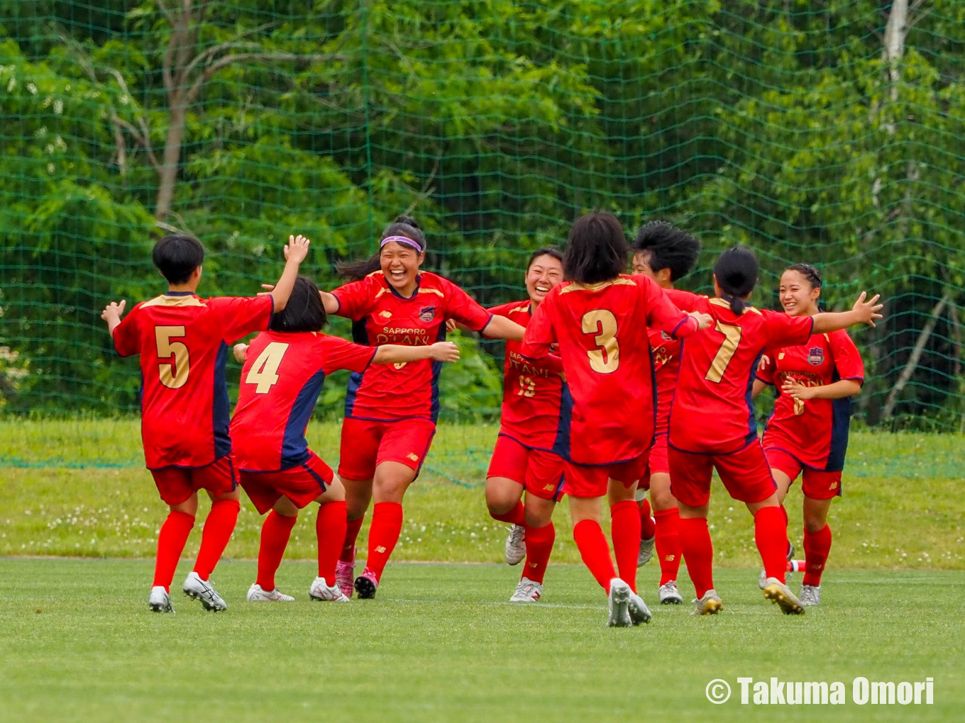 撮影日：2024年6月18日 
北海道高等学校総合体育大会