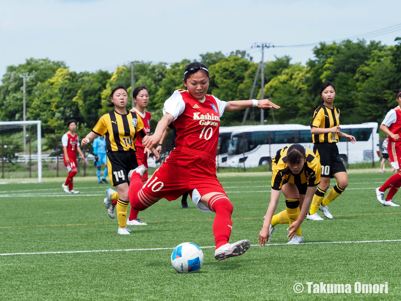 撮影日：2024年5月26日 
関東高等学校女子サッカー大会