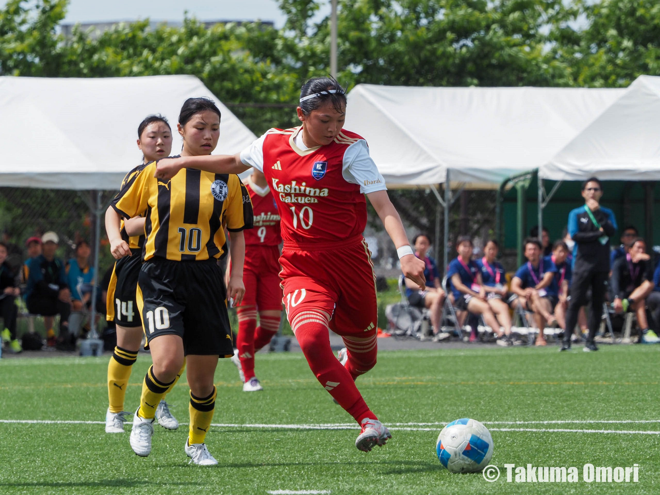 撮影日：2024年5月26日 
関東高等学校女子サッカー大会