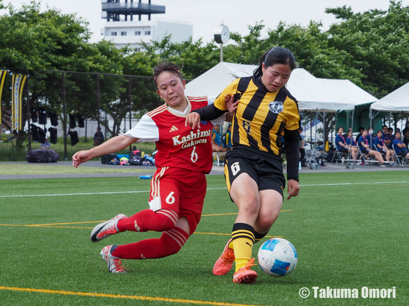 撮影日：2024年5月26日 
関東高等学校女子サッカー大会