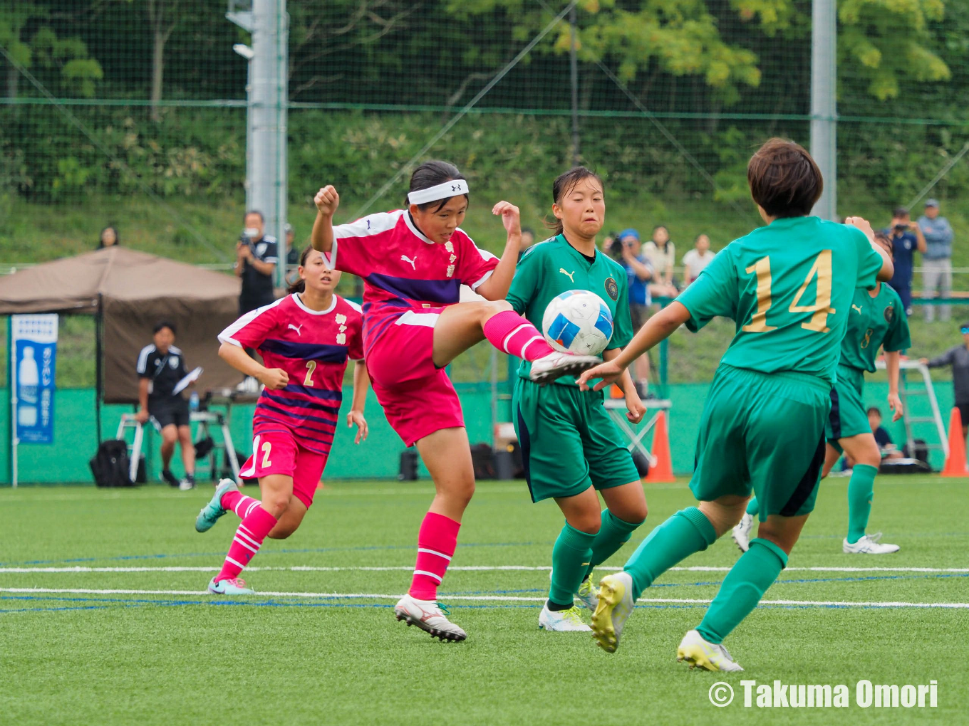 撮影日：2024年8月2日 
インターハイ2回戦