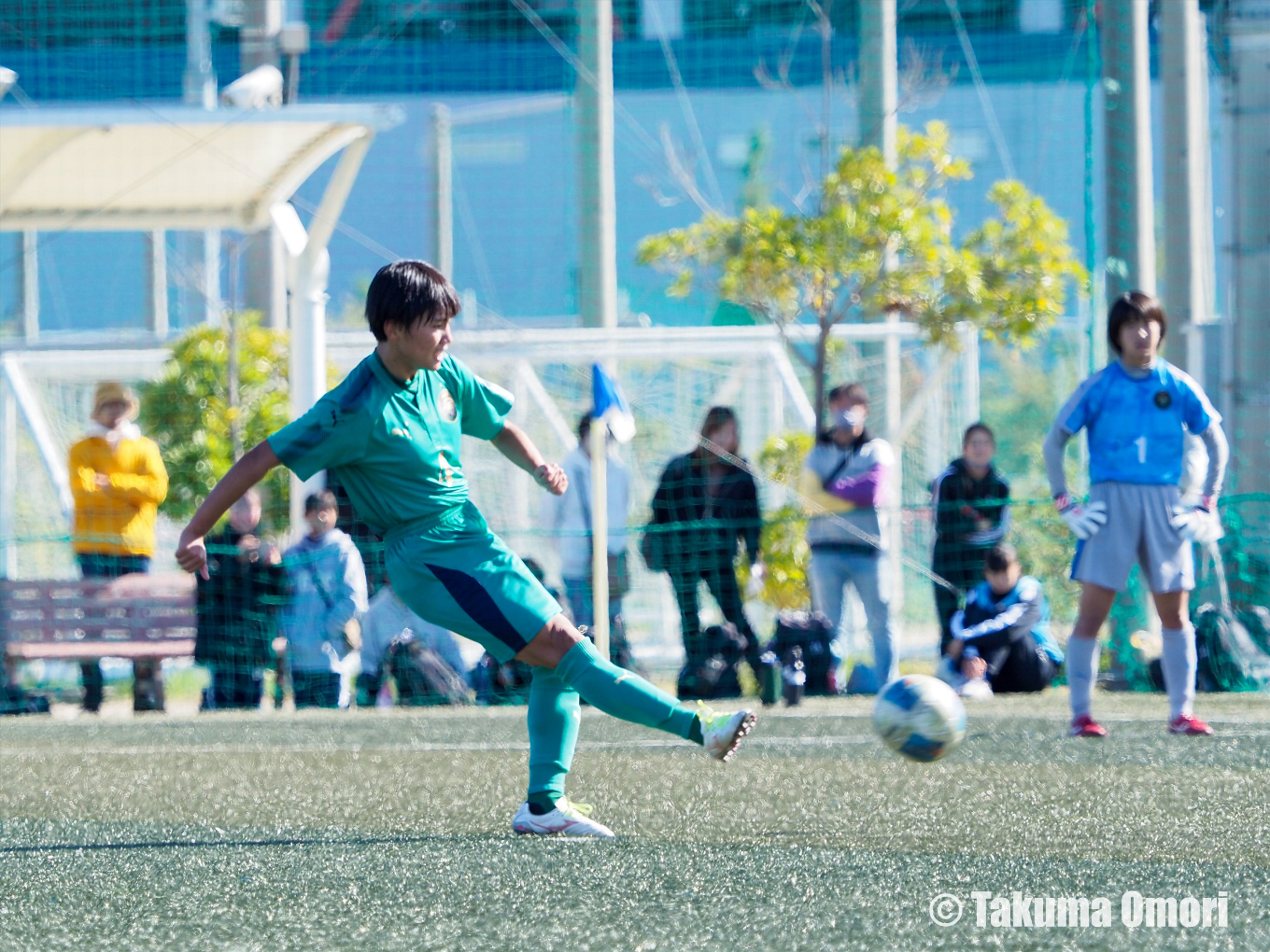 撮影日：2024年11月9日
全日本高校女子サッカー選手権大阪府予選 決勝リーグ
