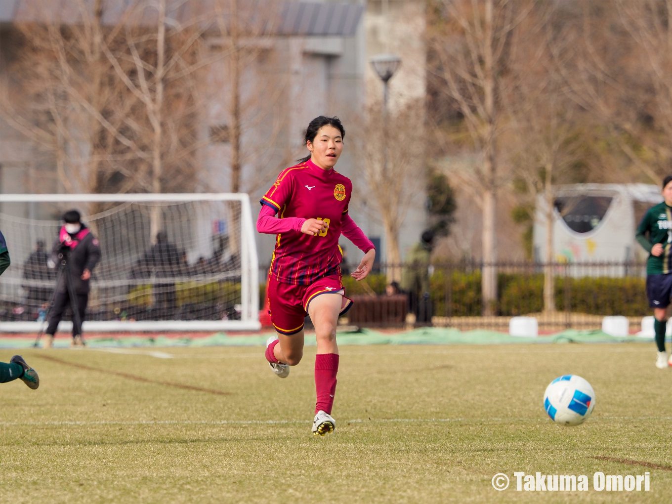 撮影日：2024年1月5日
全日本高等学校女子サッカー選手権 準々決勝