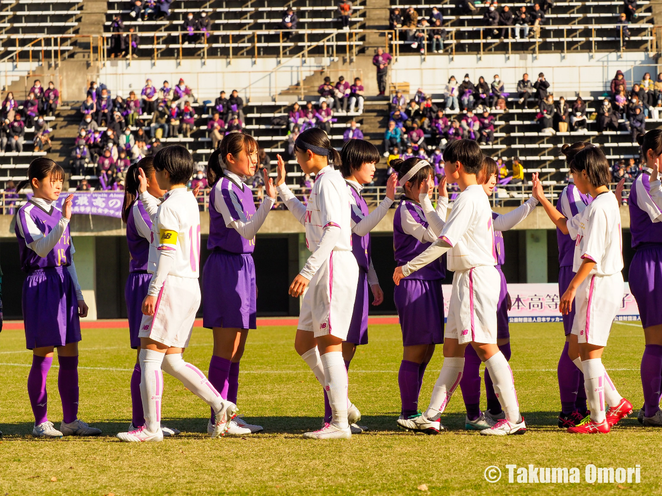 撮影日：2024年12月29日 
全日本高校女子サッカー選手権 1回戦