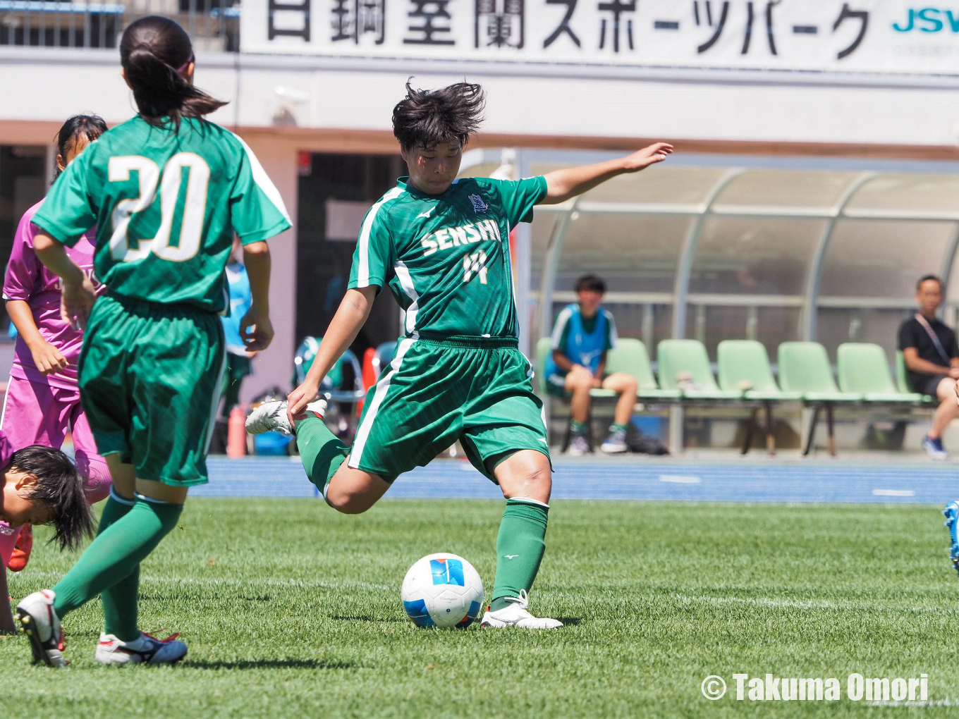 撮影日：2024年7月30日 
インターハイ 1回戦