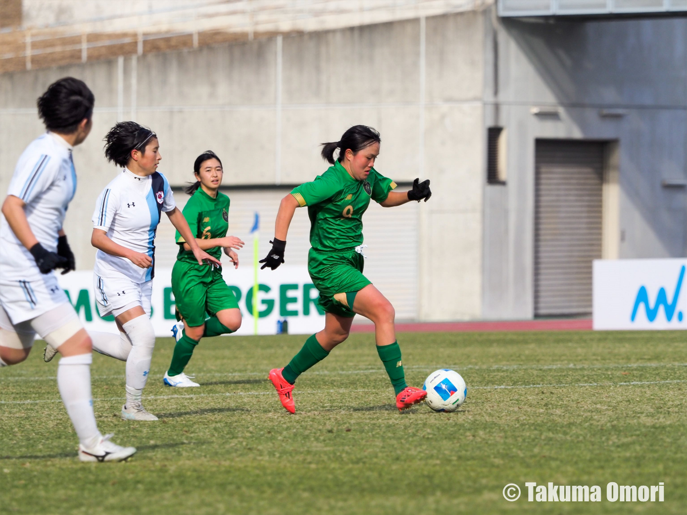 撮影日：2024年12月30日
全日本高等学校女子サッカー選手権 2回戦