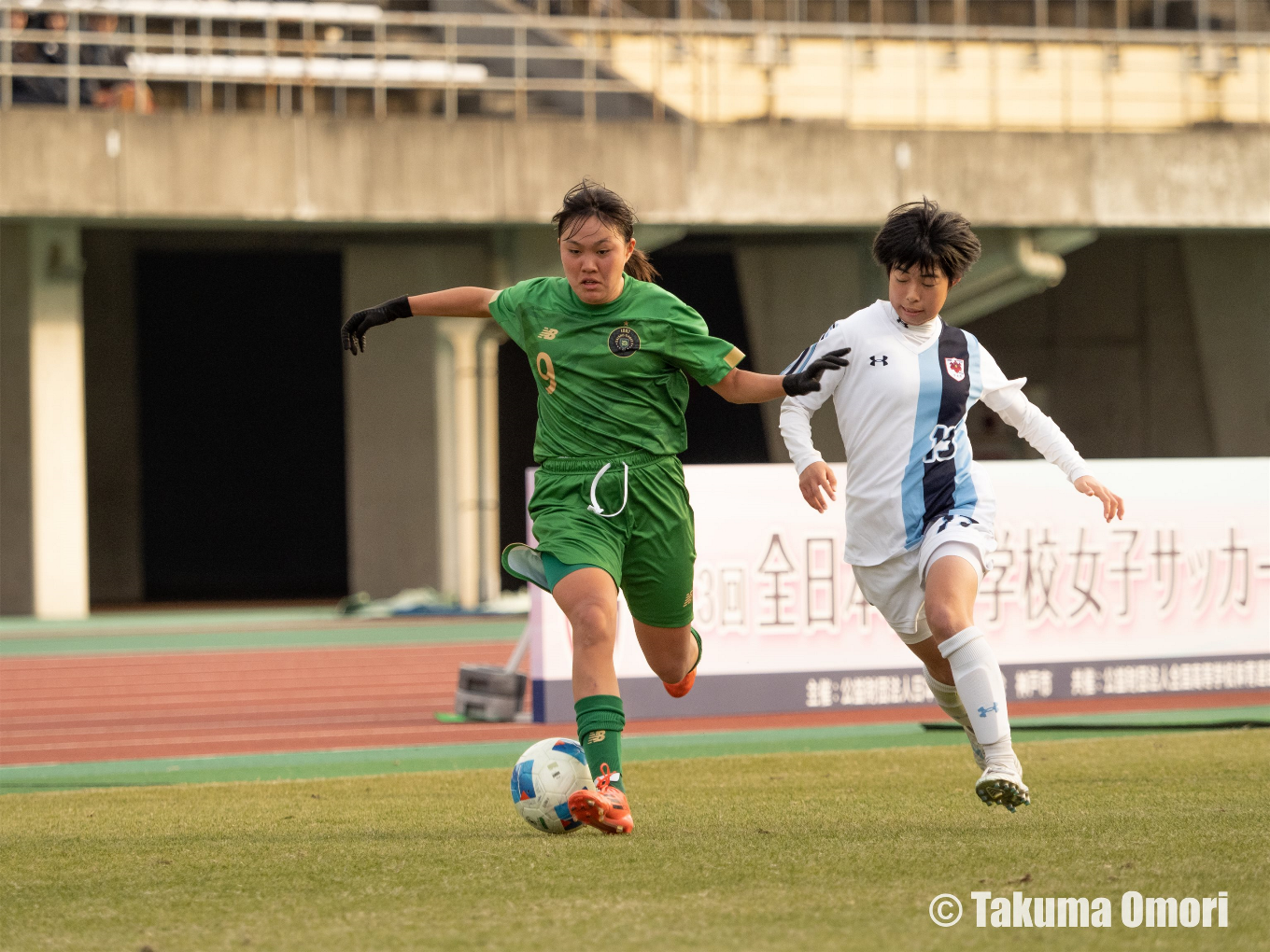 撮影日：2024年12月30日
全日本高等学校女子サッカー選手権 2回戦