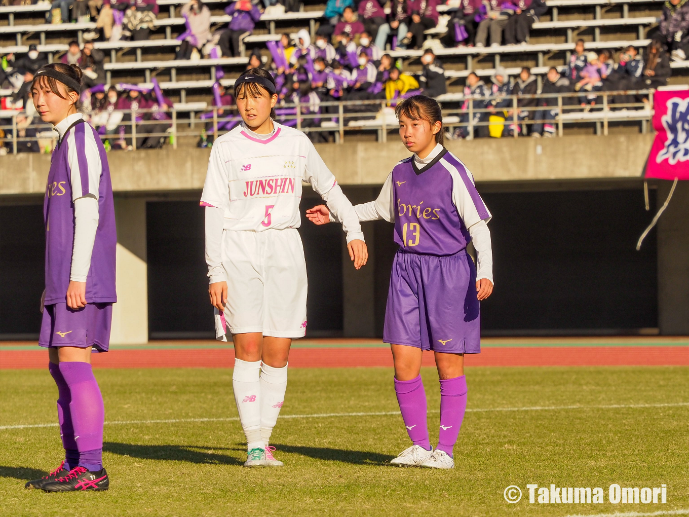 撮影日：2024年12月29日 
全日本高等学校女子サッカー選手権 1回戦