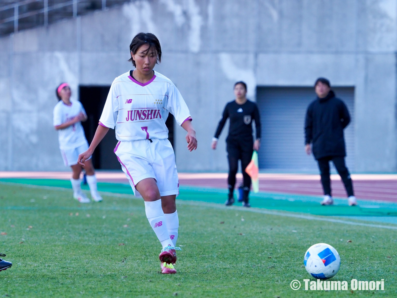 撮影日：2024年12月29日 
全日本高等学校女子サッカー選手権 1回戦