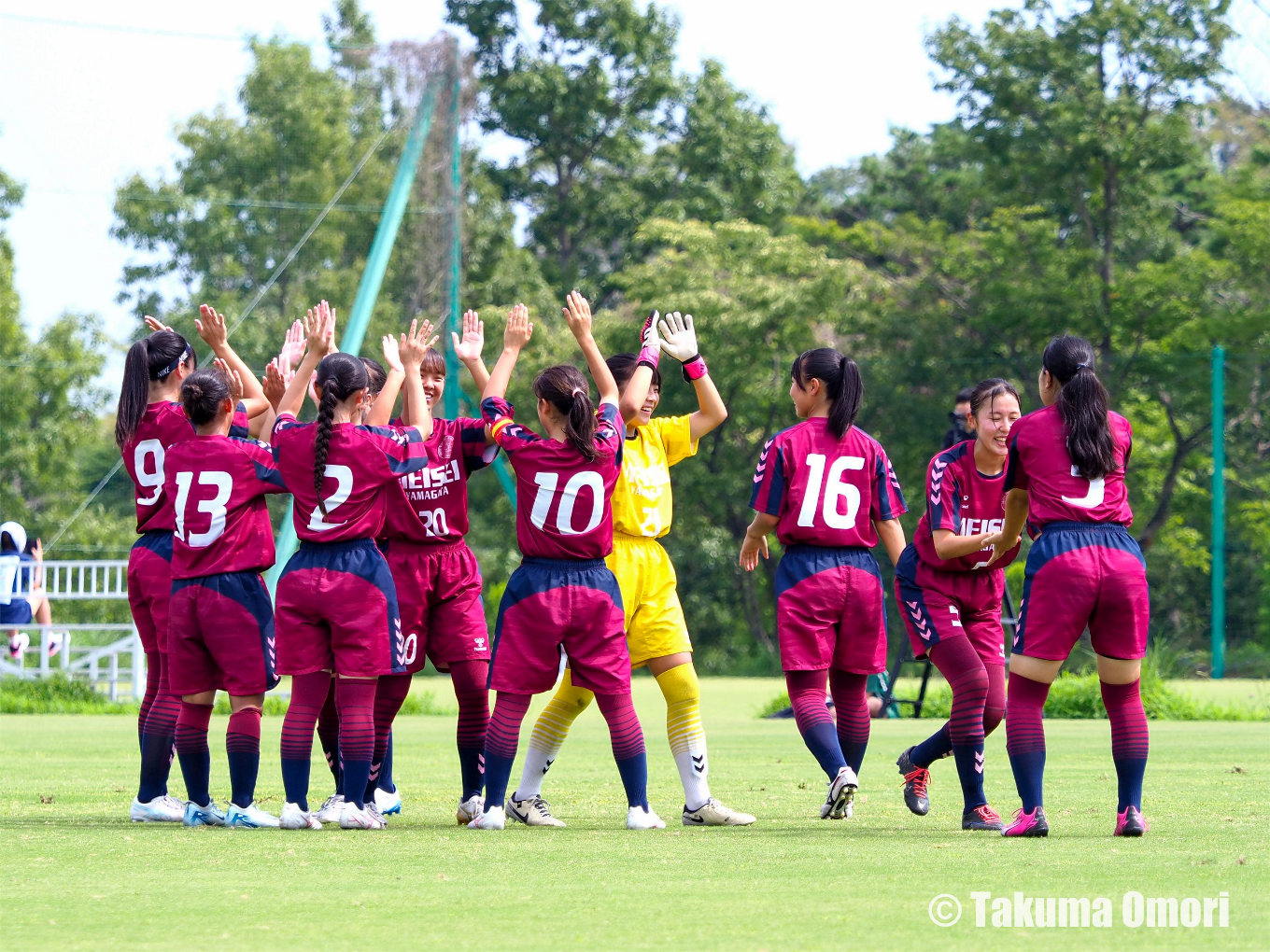 撮影日：2024年9月7日
皇后杯東北大会