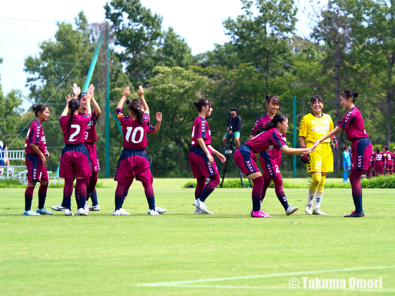 撮影日：2024年9月7日 
皇后杯東北大会