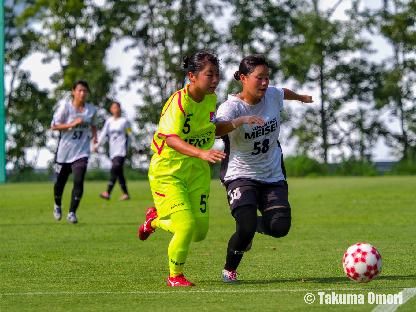 撮影日：2024年9月7日 
皇后杯東北大会1回戦