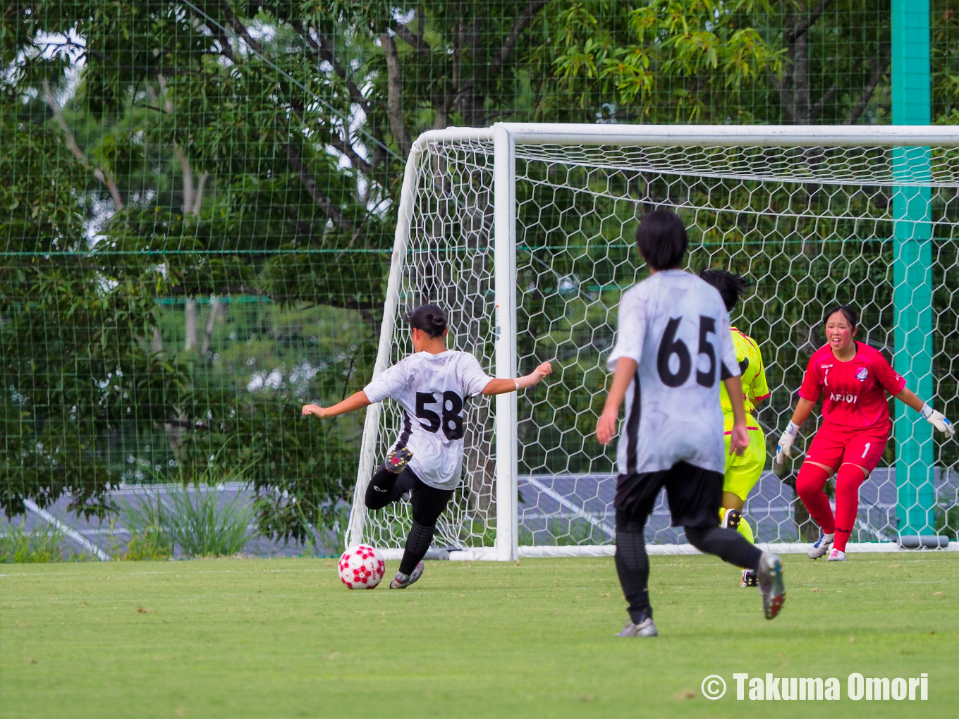 撮影日：2024年9月7日 
皇后杯東北大会1回戦