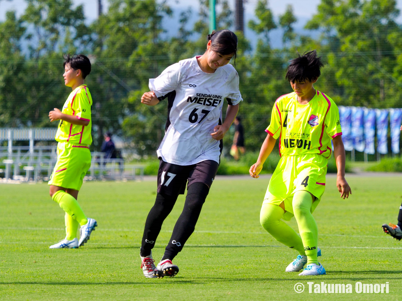 撮影日：2024年9月7日 
皇后杯東北大会1回戦