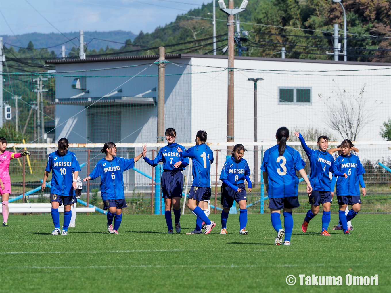 撮影日：2024年11月3日 
全日本高校女子サッカー選手権宮城県大会 3位決定戦