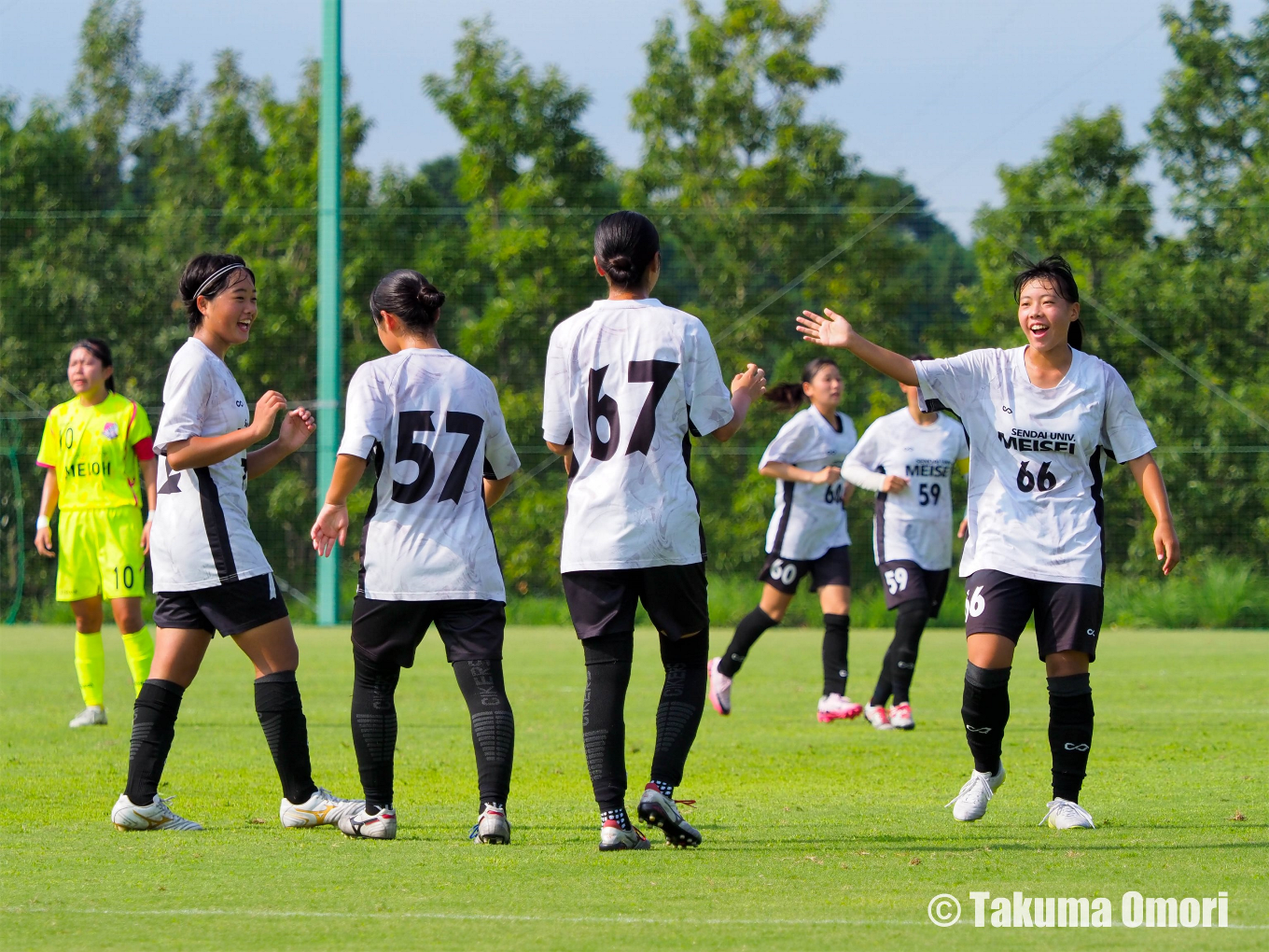 撮影日：2024年9月7日 
皇后杯東北大会1回戦