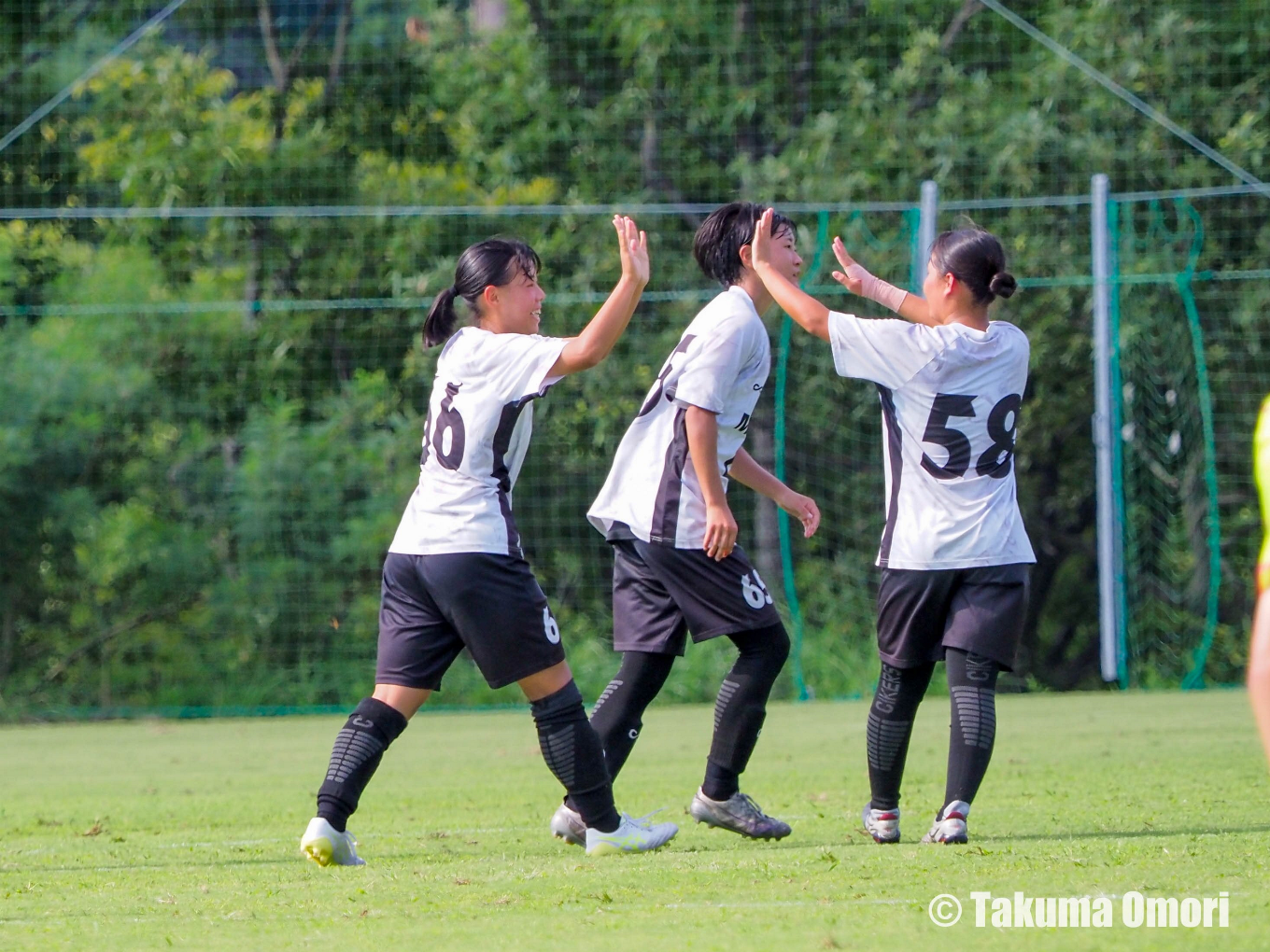 撮影日：2024年9月7日 
皇后杯東北大会1回戦