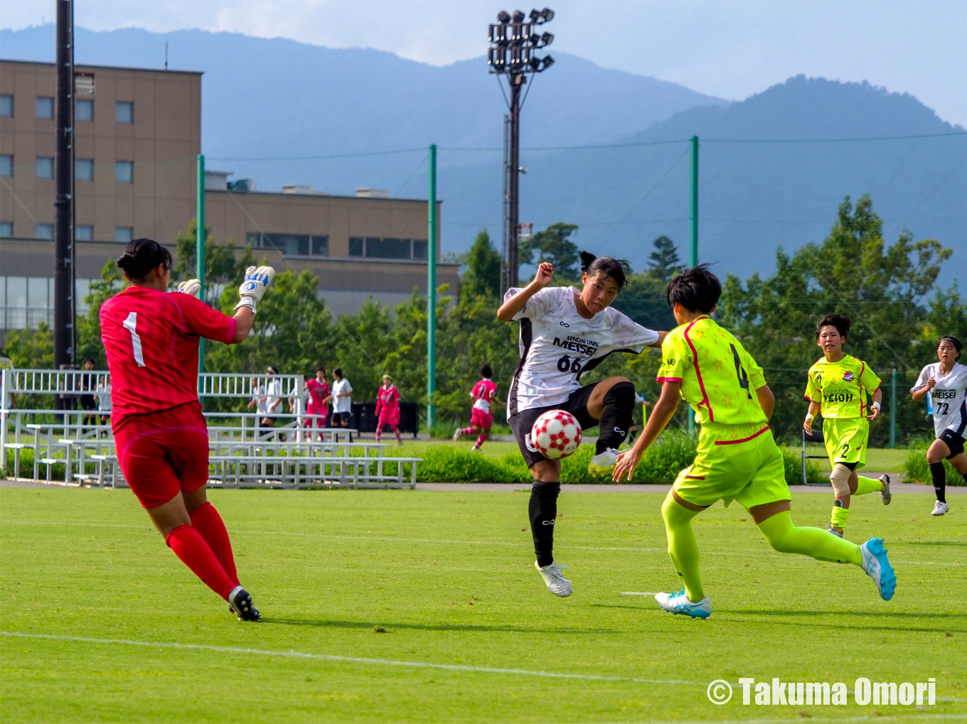 撮影日：2024年9月7日 
皇后杯東北大会1回戦