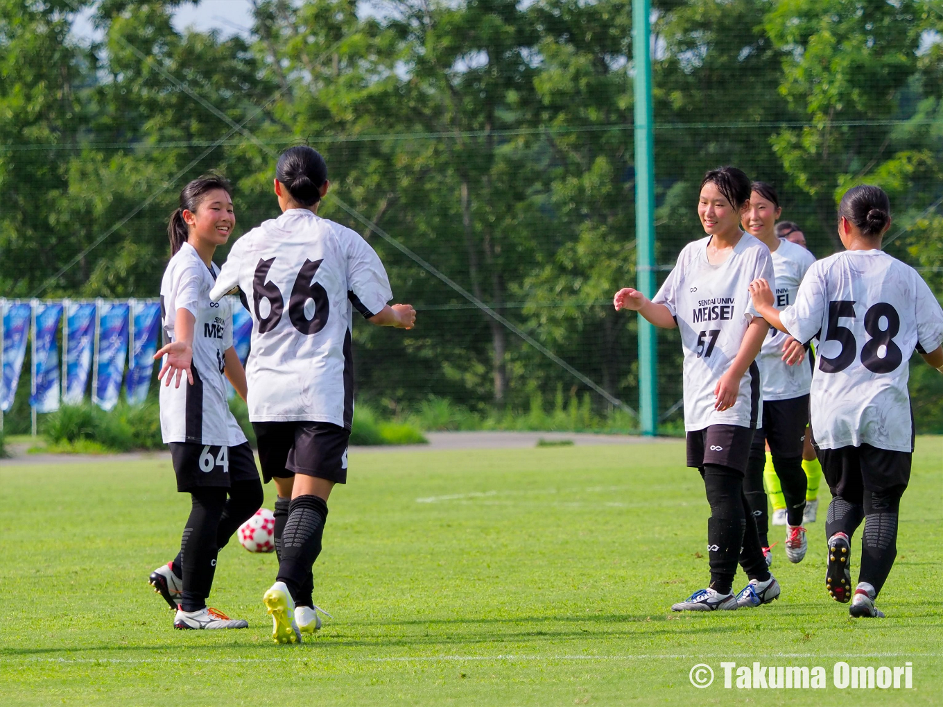 撮影日：2024年9月7日 
皇后杯東北大会1回戦