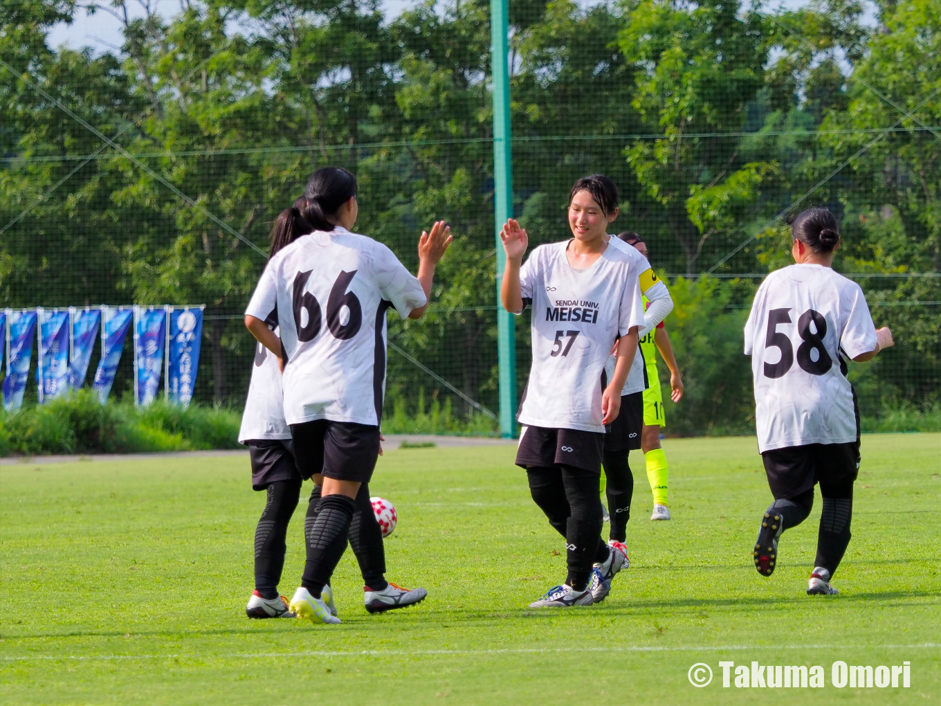 撮影日：2024年9月7日 
皇后杯東北大会1回戦