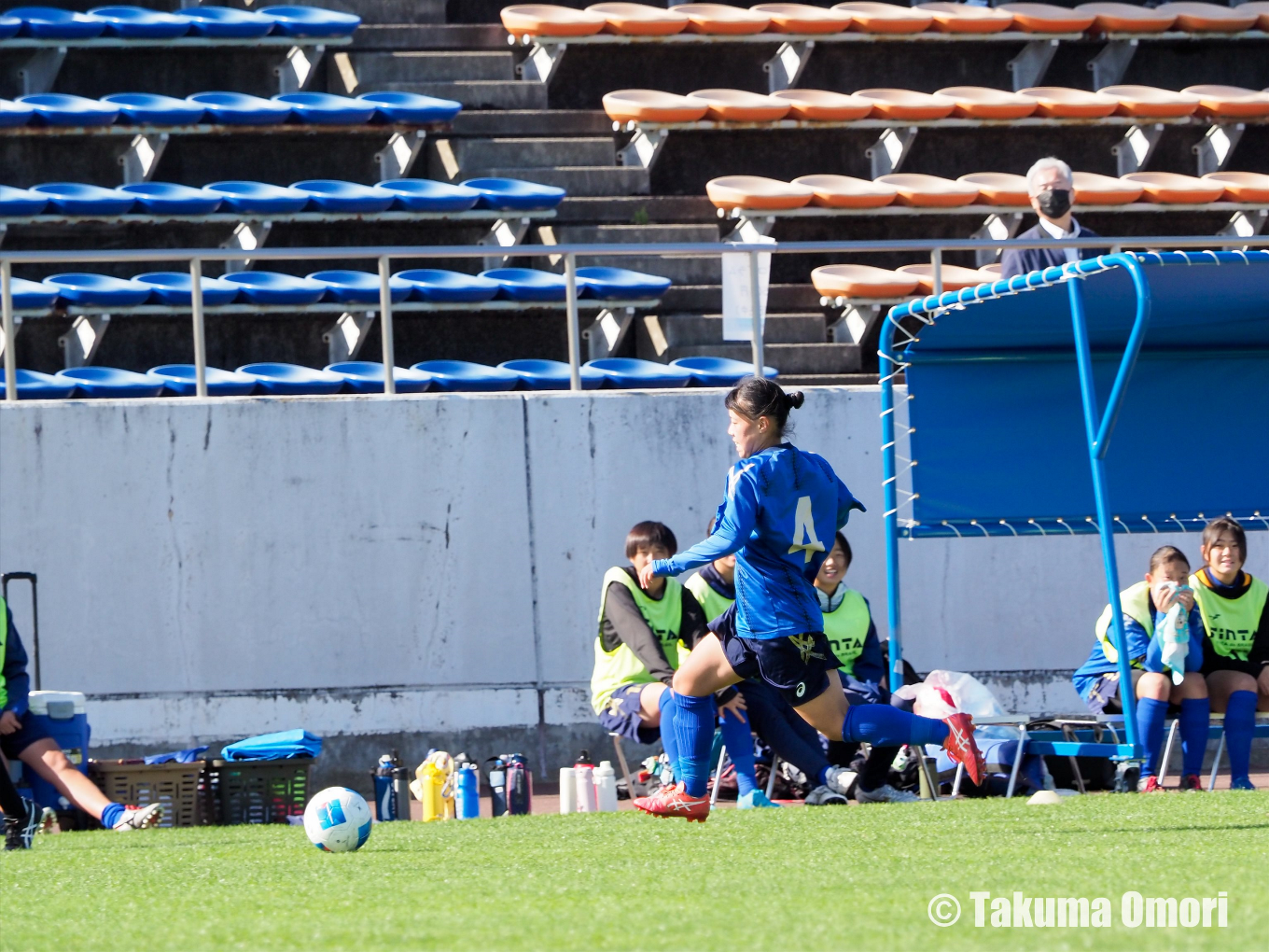 撮影日：2024年11月3日 
全日本高校女子サッカー選手権宮城県大会 3位決定戦