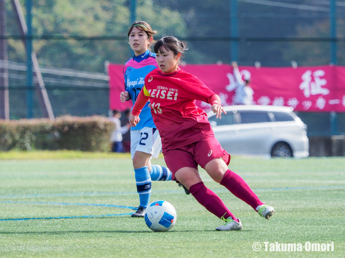 撮影日：2024年11月1日 
全日本高校女子サッカー選手権宮城県予選