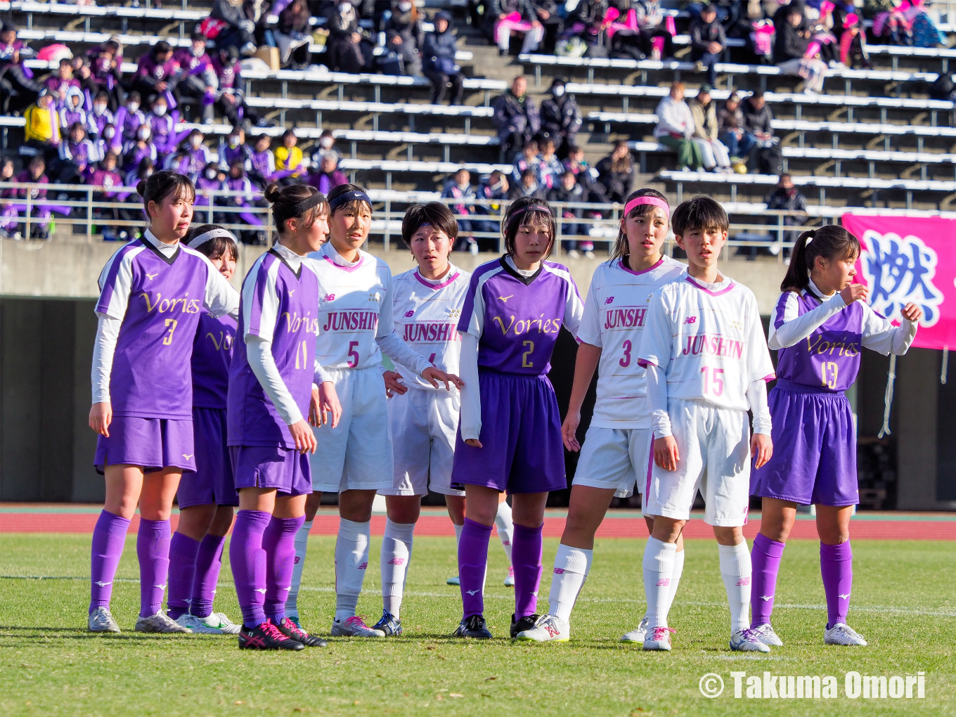 撮影日：2024年12月29日 
全日本高等学校女子サッカー選手権 1回戦