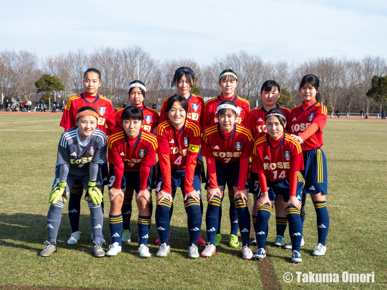 撮影日：2024年12月30日 
全日本高等学校女子サッカー選手権 2回戦