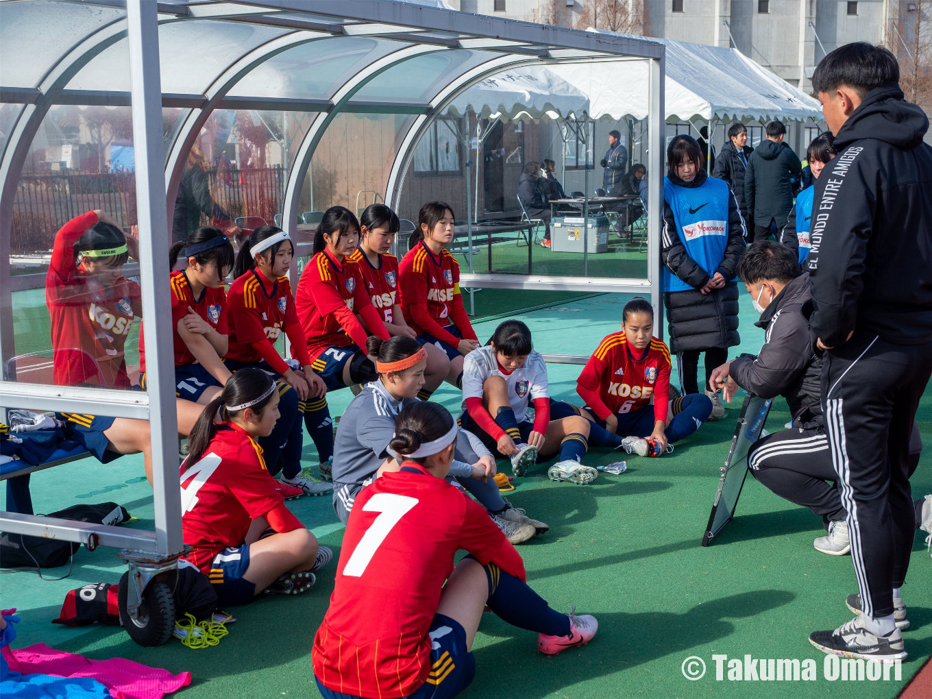 撮影日：2024年12月30日 
全日本高等学校女子サッカー選手権 2回戦