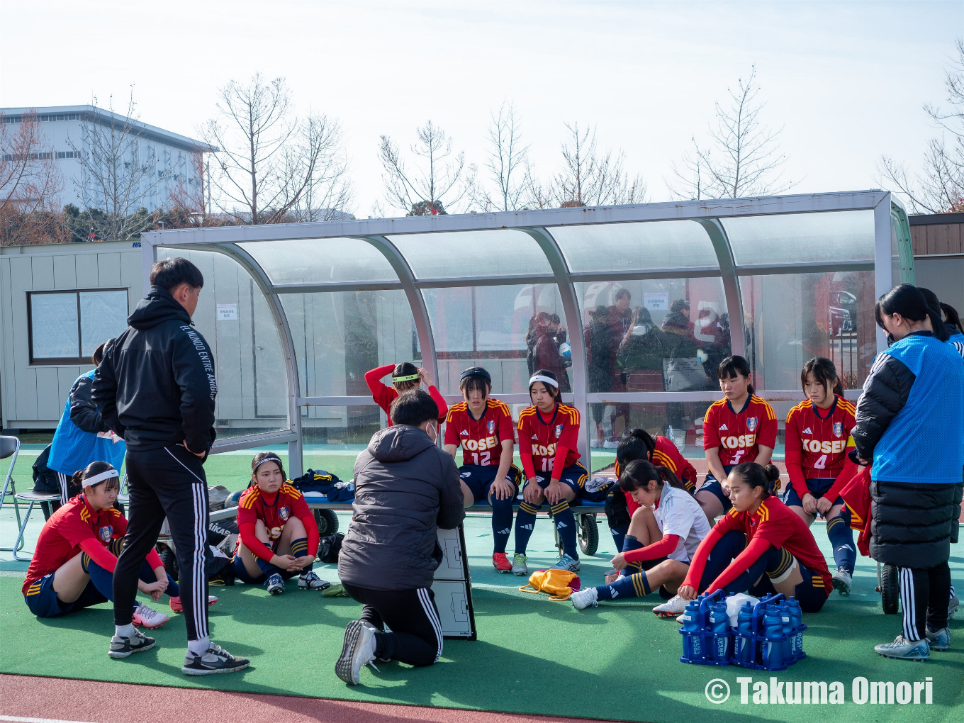 撮影日：2024年12月30日 
全日本高等学校女子サッカー選手権 2回戦