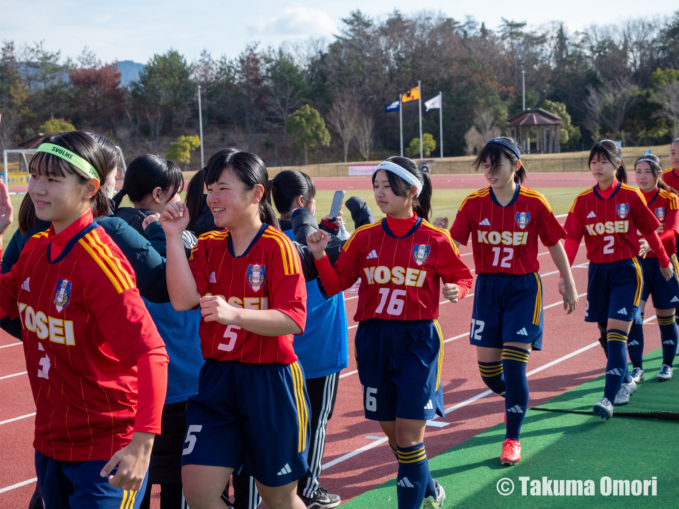 撮影日：2024年12月30日 
全日本高等学校女子サッカー選手権 2回戦