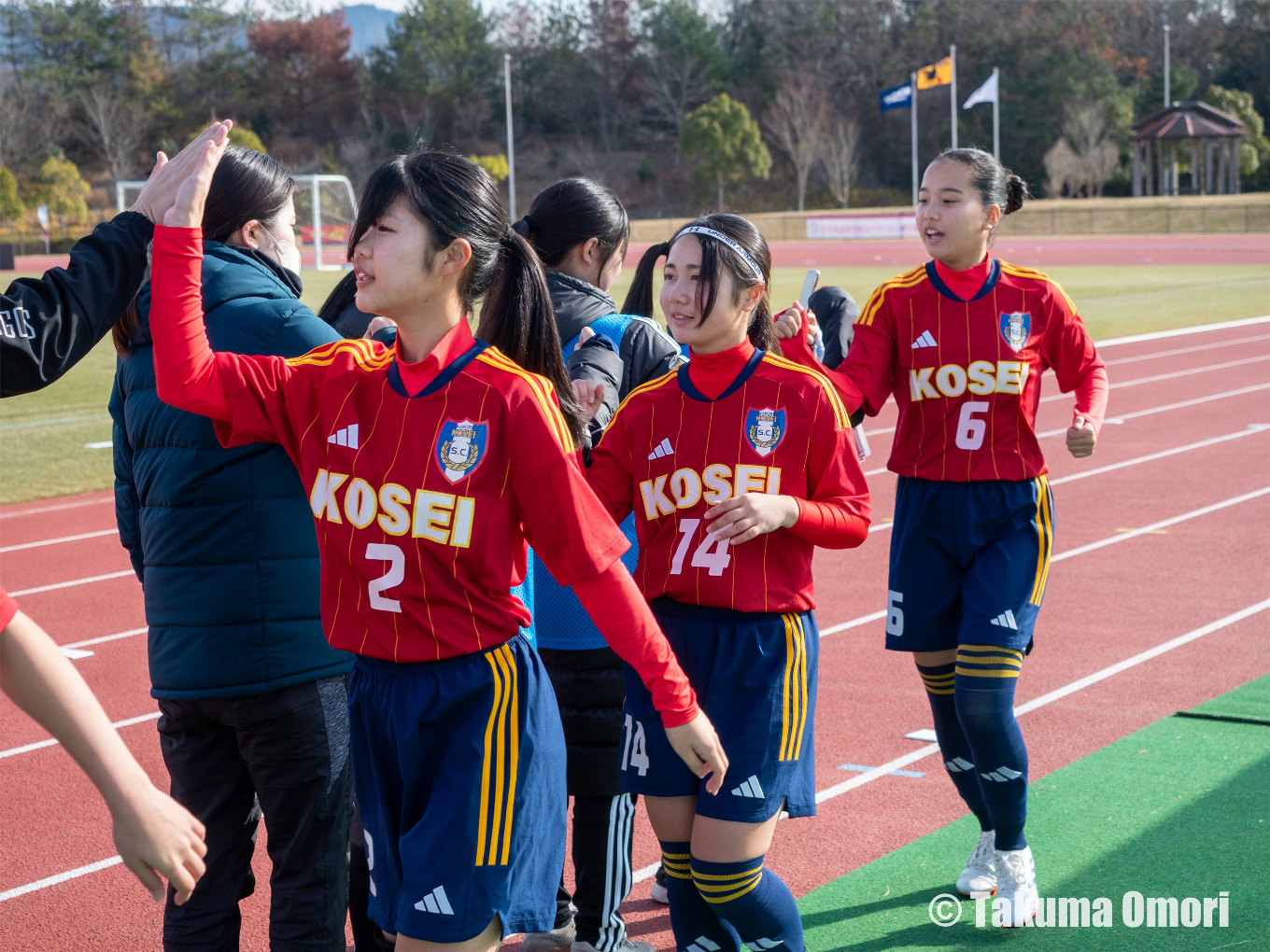 撮影日：2024年12月30日 
全日本高等学校女子サッカー選手権 2回戦