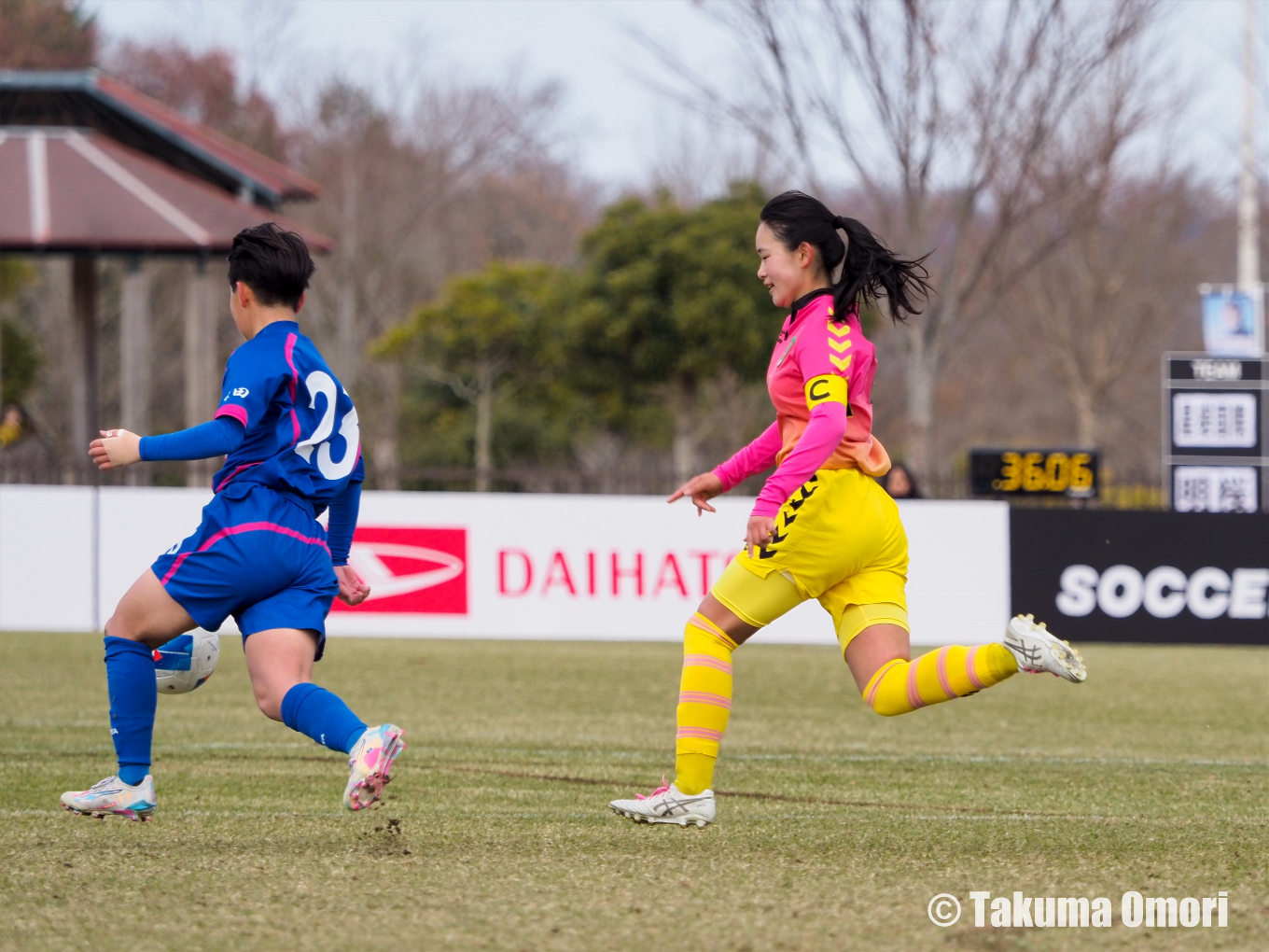 撮影日：2024年12月29日 
全日本高校女子サッカー選手権 1回戦