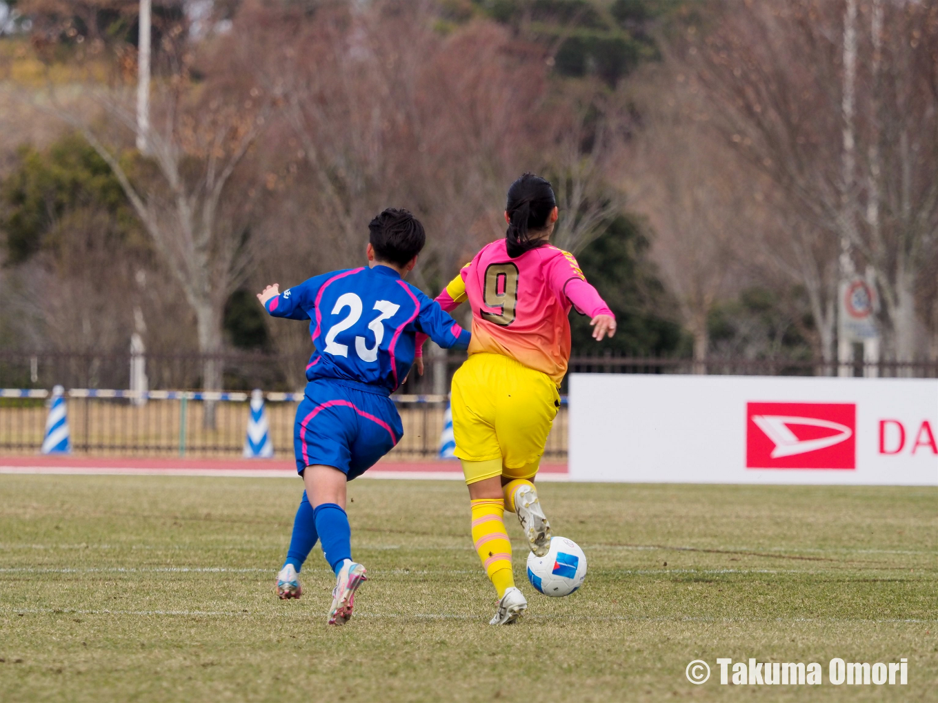 撮影日：2024年12月29日 
全日本高校女子サッカー選手権 1回戦