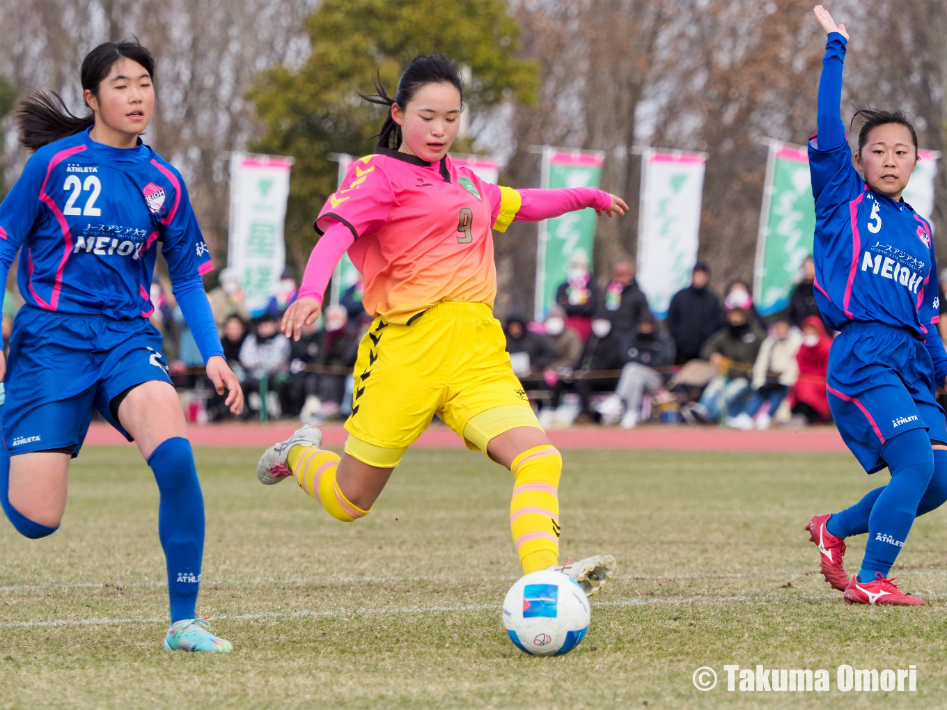 撮影日：2024年12月29日 
全日本高校女子サッカー選手権 1回戦