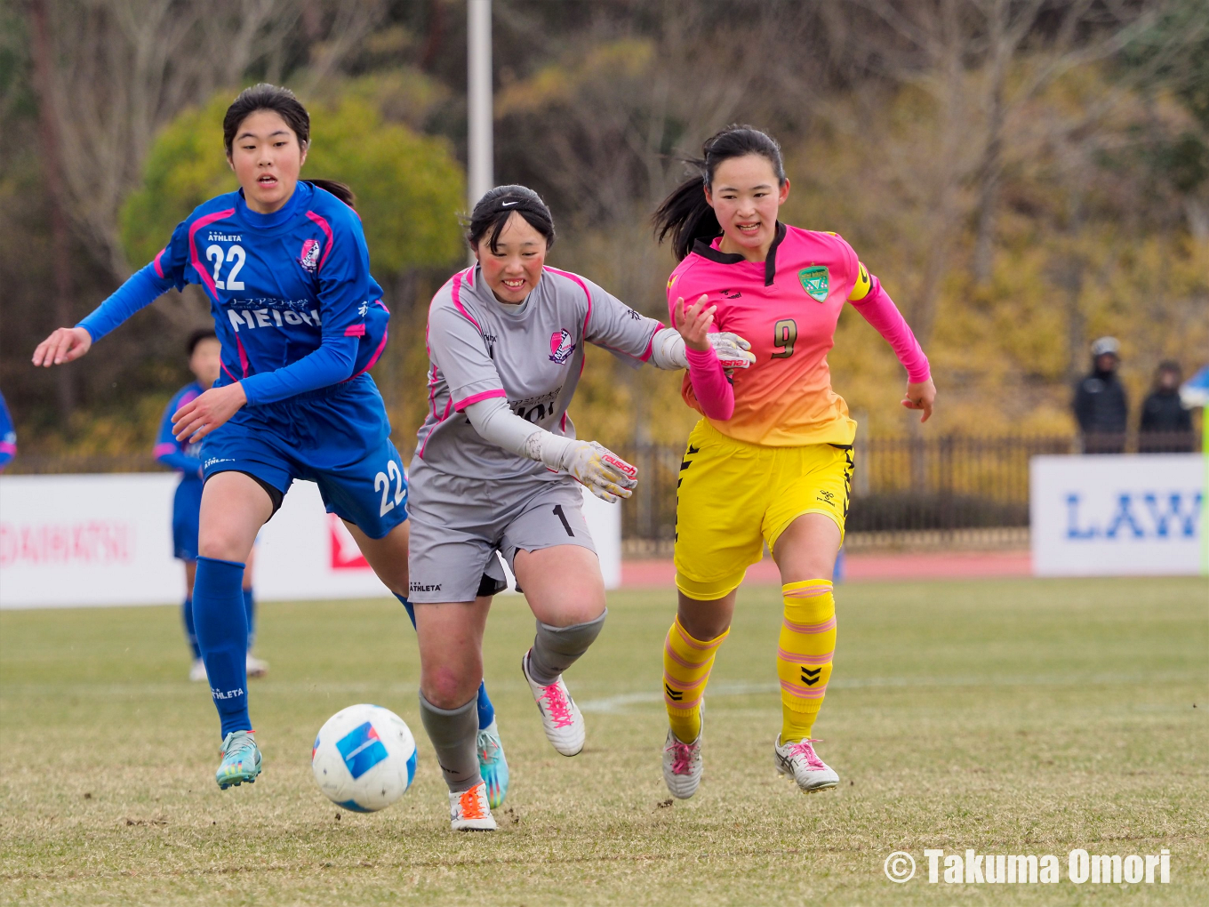 撮影日：2024年12月29日 
全日本高校女子サッカー選手権 1回戦