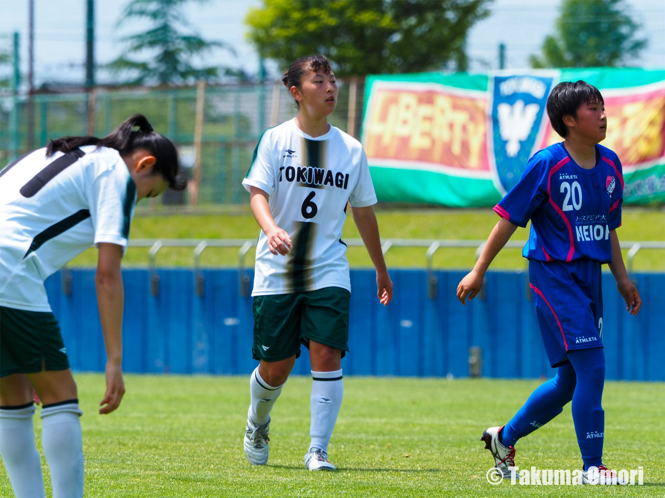 撮影日：2024年6月16日 
東北高校女子サッカー選手権 準決勝