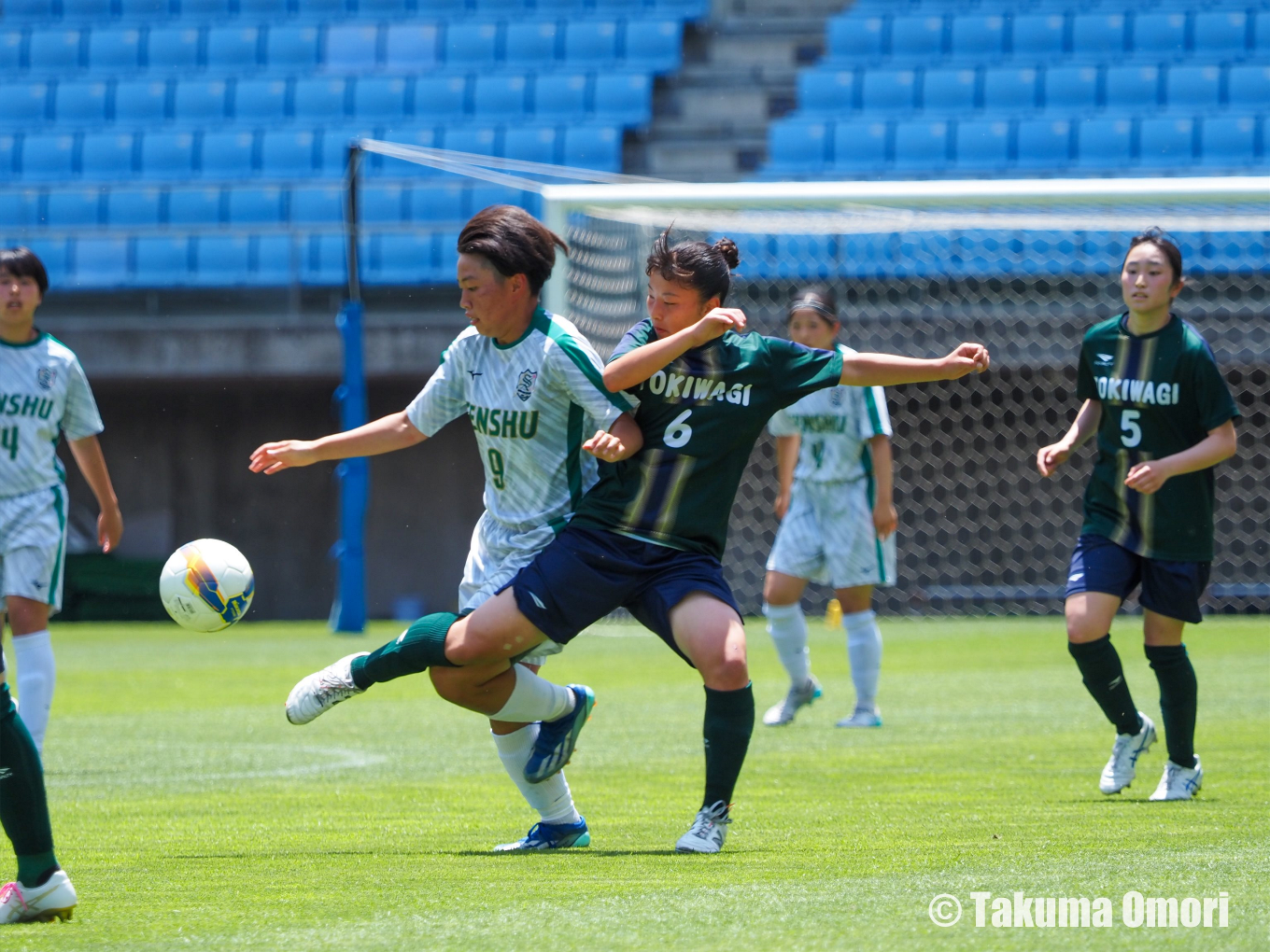 撮影日：2024年6月17日 
東北高校女子サッカー選手権 決勝