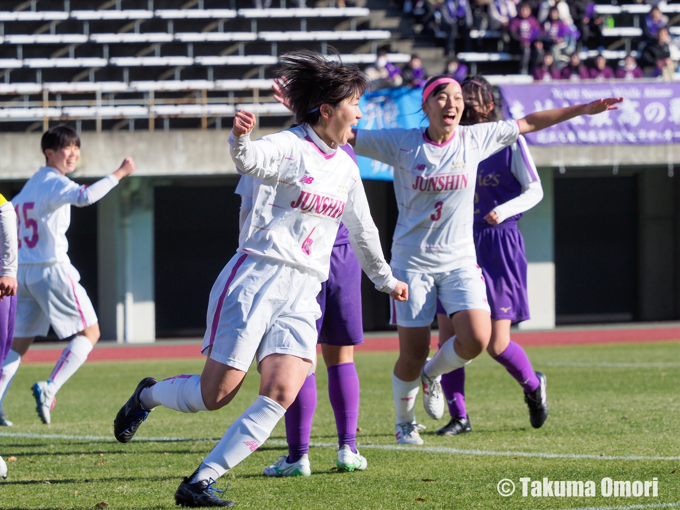 撮影日：2024年12月29日 
全日本高等学校女子サッカー選手権 1回戦