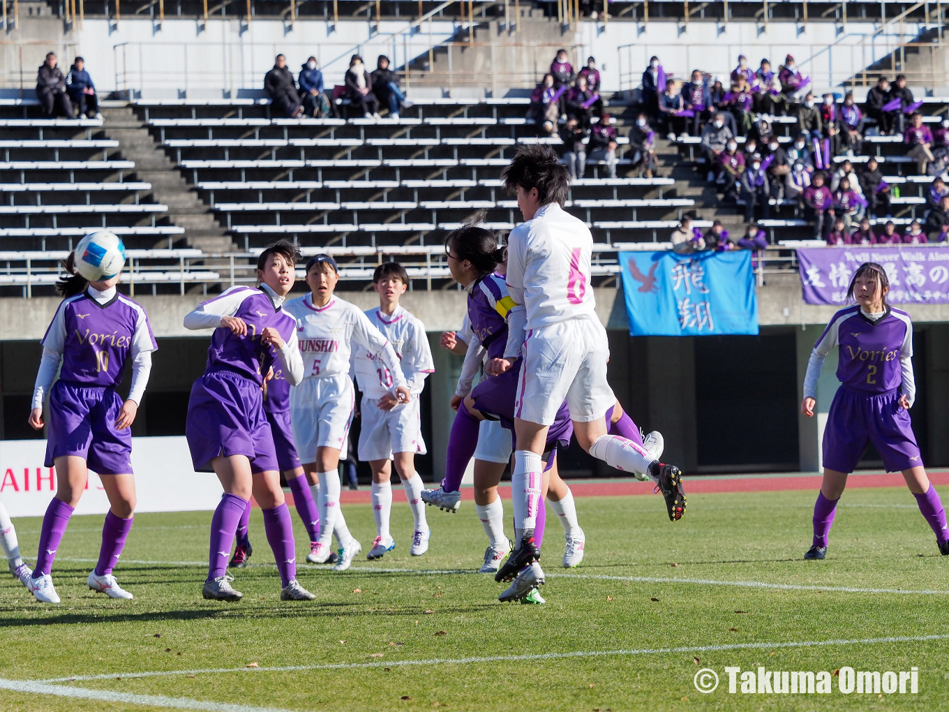 撮影日：2024年12月29日 
全日本高等学校女子サッカー選手権 1回戦