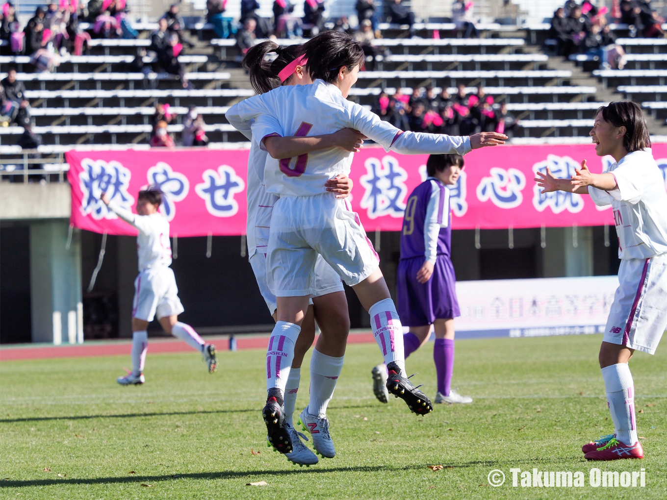 撮影日：2024年12月29日 
全日本高等学校女子サッカー選手権 1回戦