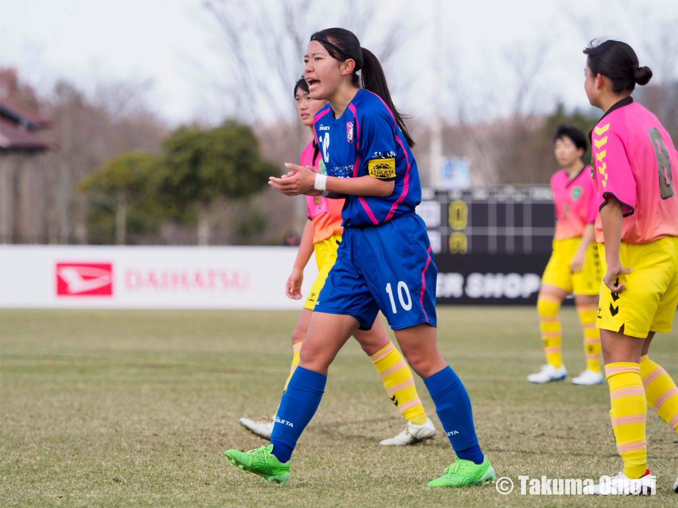 撮影日：2024年12月29日 
全日本高校女子サッカー選手権 1回戦