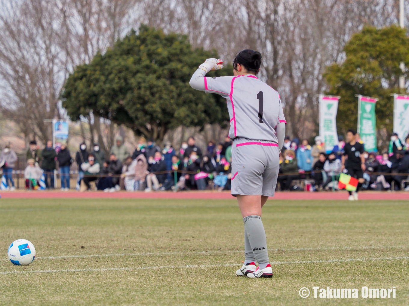 撮影日：2024年12月29日 
全日本高校女子サッカー選手権 1回戦