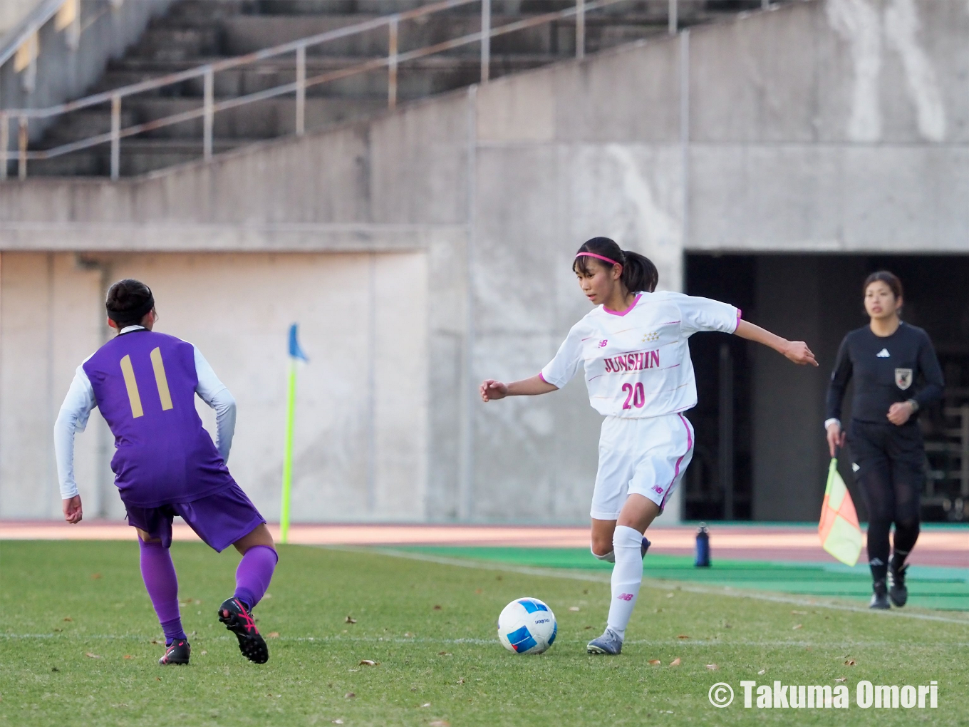 撮影日：2024年12月29日 
全日本高校女子サッカー選手権 1回戦