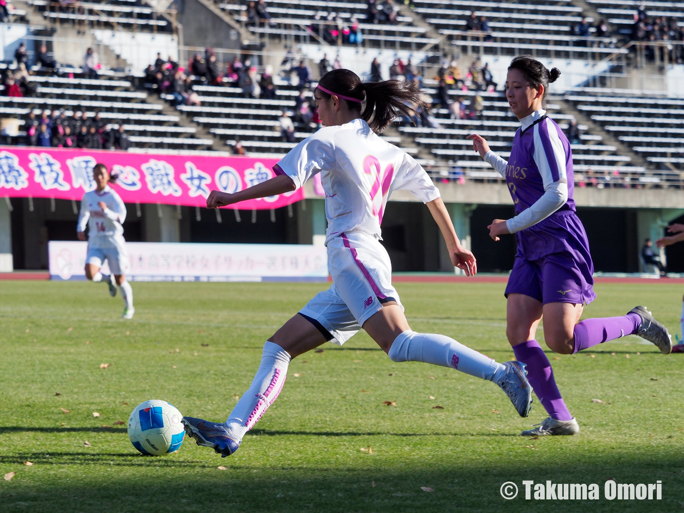 撮影日：2024年12月29日 
全日本高校女子サッカー選手権 1回戦