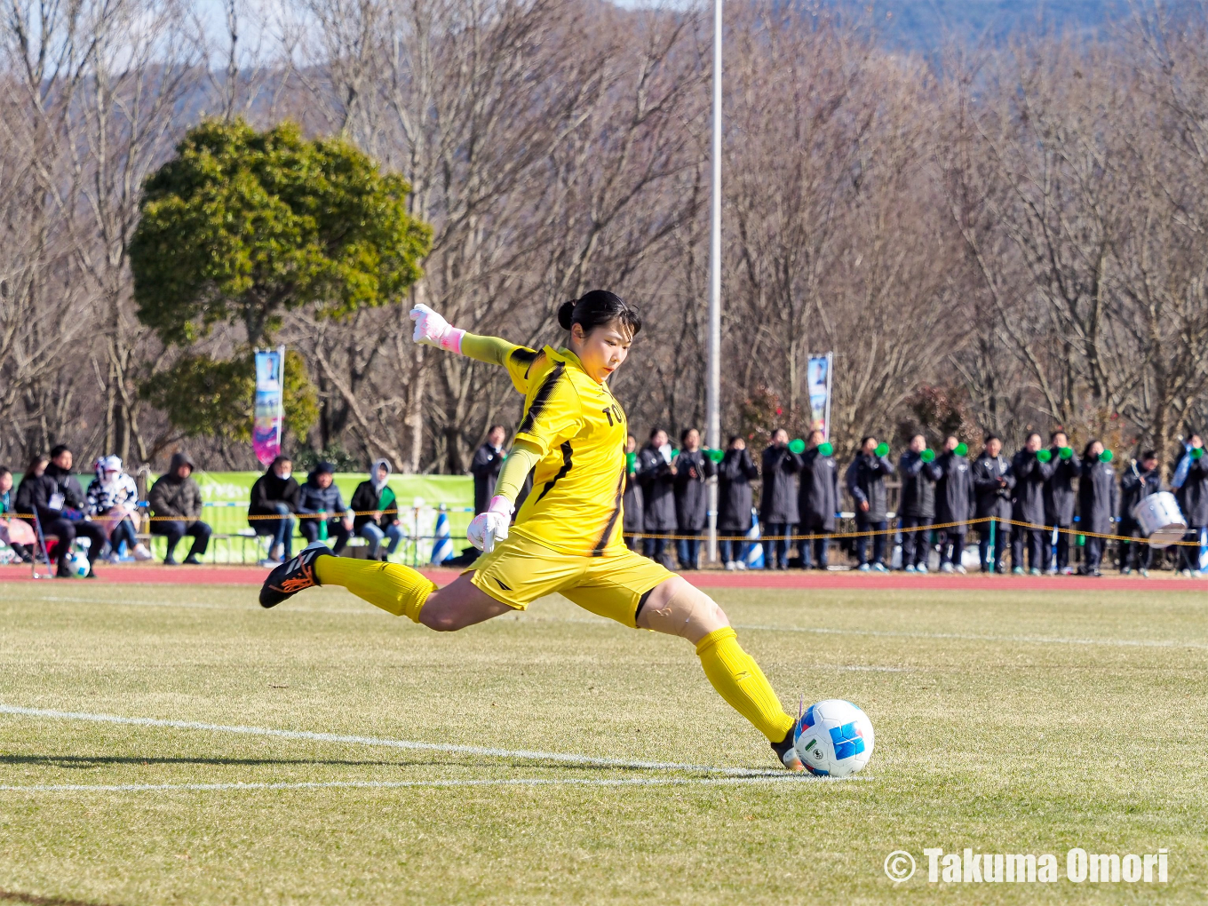 撮影日：2025年1月3日
全日本高等学校女子サッカー選手権 3回戦